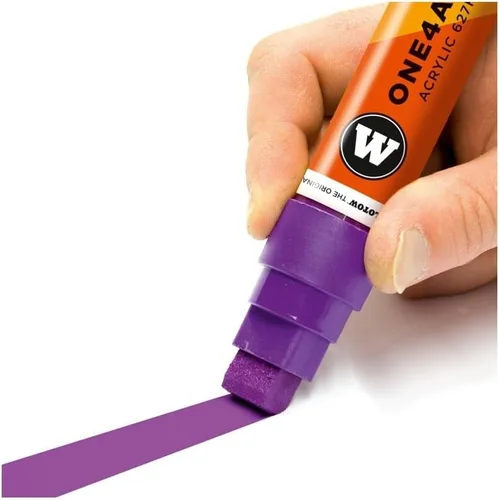Vista 3 de MOLOTOW ONE4ALL - Marcador de pintura acrílica, 0.591 in, rojo tráfico, 1 cada uno (627.202)