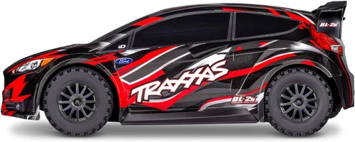 Vista 2 de Traxxas Ford Fiesta ST Rally 1/10 Escala 4X4 Coche de Rally