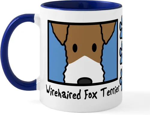 Vista 62 de CafePress Taza de café de cerámica Anime American Eskimo de 11 oz (11.0 fl oz)