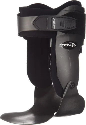 Vista 13 de DonJoy Velocity - Tobillera de inversión y erección de esguinces de tobillo, cómoda y ligera, pequeña, izquierda