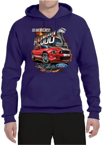 Vista 42 de Wild Bobby Shelby GT500 Cobra - Sudadera con capucha con diseño oficial de Ford Motors Cars and Trucks