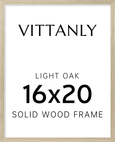 Vista 60 de Vittanly - Marco de fotos de 4 x 6 pulgadas de madera maciza con plexiglás, incluye paspartú de 3,5 x 5, para colgar en la pared o poner sobre una