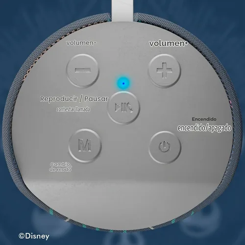 Vista 3 de Disney Tim Burton's The Nightmare Before Christmas Altavoz Bluetooth - Altavoz inalámbrico a prueba de salpicaduras Jack y Sally con 3 horas