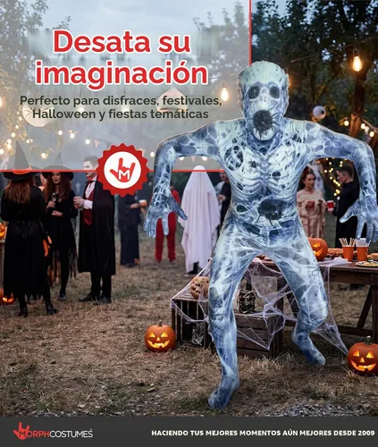 Vista 6 de Morphsuits Disfraz de monstruo para niños, Arachnomanía, S