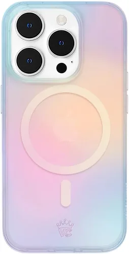 Vista 110 de VELVET CAVIAR Funda Butterfly para iPhone 14, compatible con MagSafe, probada en caídas de 10 pies, mariposas Aurora