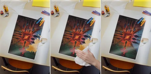 Vista 4 de Stranger Things 4 - Póster impreso para programa de televisión (estilo regular, temporada 4) (tamaño: 24 x 36 pulgadas) (póster laminado)