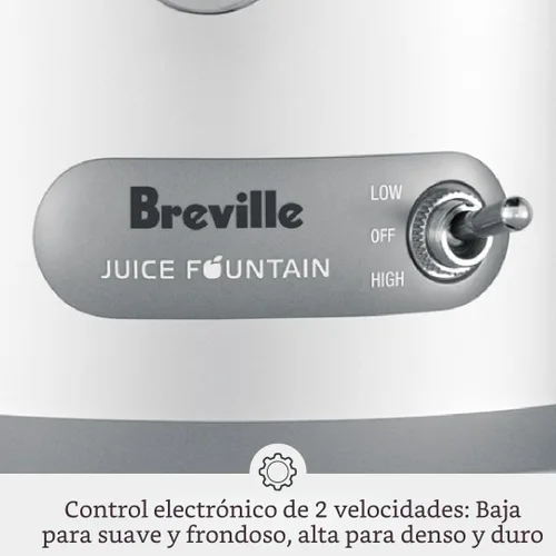 Vista 3 de Breville Juice Fountain Plus JE98XL, plateado