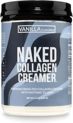 Vista 9 de Naked Crema de Café con Colágeno - Crema de Colágeno de Caramelo para Café - Sin Lácteos, Sin Gluten, Sin OMG - Apoya el Cabello, la Piel y las Uñas