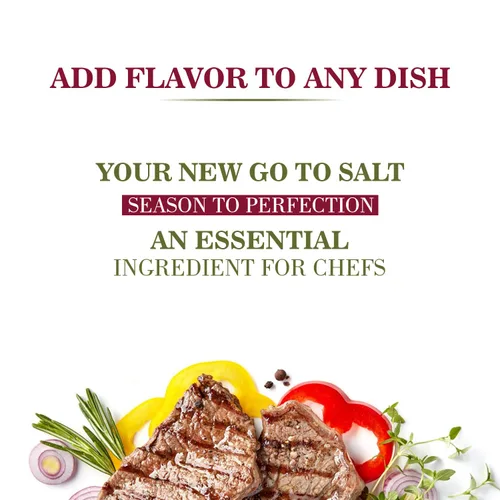 Vista 7 de Himalayan Chef Sal rosa, gruesa, ideal para molinillos de sal y molinos de sal, rica densidad mineral para la salud, certificado Kosher y sin OMG