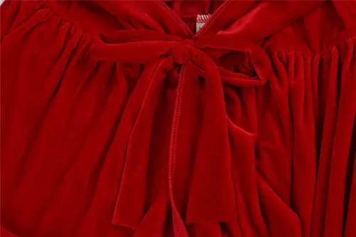 Vista 6 de Capa con capucha unisex de terciopelo largo para disfraces de Halloween
