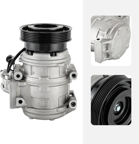 Vista 9 de Compresor de CA de A/C con embrague 2010 2011 2012 se adapta para Kia Rondo 2.4L CO 10985C