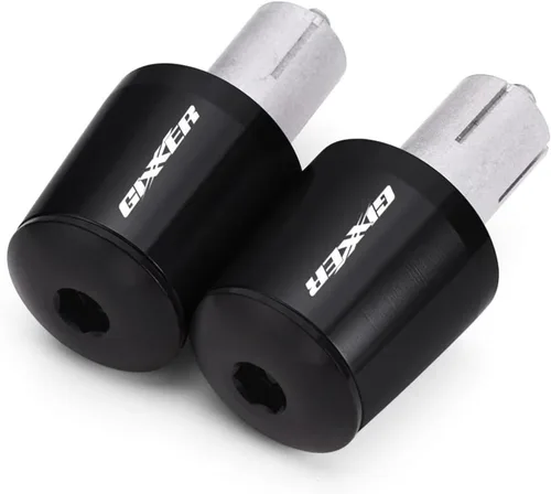 Vista 4 de Motocicleta para Suzuki GIXXER150 155SF 2021 GIXXER SF250 SF 250 7/8 pulgadas 0.866 in extremos de manillar de motocicleta CNC Aluminio Agarres Negro