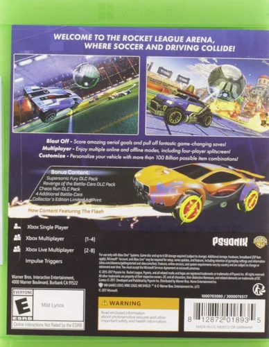 Vista 2 de WB Games Rocket League Collector's Edition - Xbox One vídeo juego