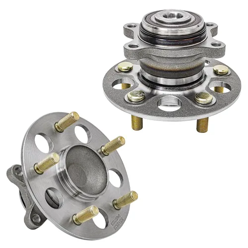 Vista 48 de Detroit Axle - 2.2L Bujes de rodamiento de rueda delanteros de 2 piezas para Honda Accord 90-97, 97 Acura CL, 2 rodamientos de ruedas y conjunto