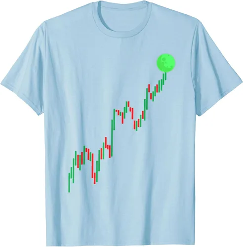 Vista 14 de Cute Stock Trading Design for Men Women Stock Market Trader T-Shirt Asphalt Grey