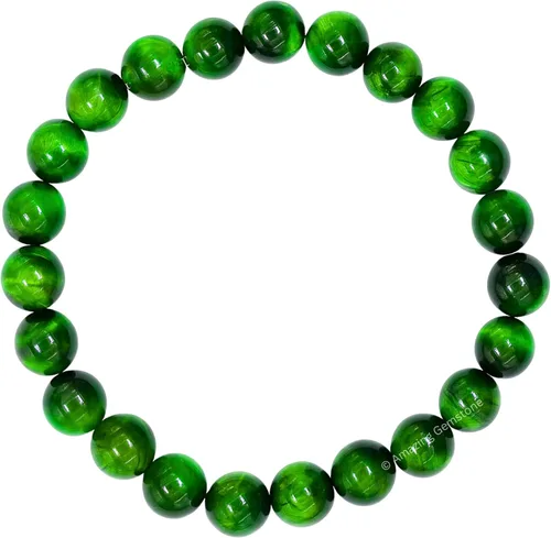 Vista 818 de Amazing Gemstone Crystal Bracelet for Women Men's Gifts - Protection Healing Crystal Bracelet - 8mm Gemstone Beaded Stretchable Bracelet Pulseras