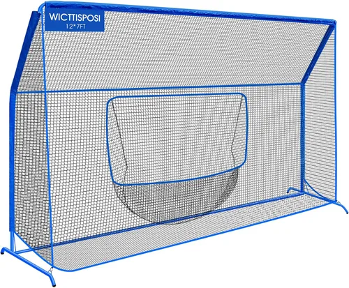 Vista 15 de Baseball Softball Net with Blocking System, Batting Cage Practice Net