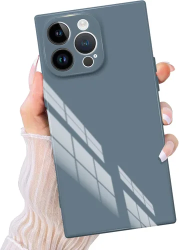 Vista 18 de Funda rectangular compatible con iPhone 15 para mujeres y hombres, TPU suave a prueba de golpes, protección completa de la lente, funciona