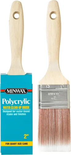 Vista 7 de Minwax 427310008 Cepillo de manchas de madera policrílica, 1.5 pulgadas, color blanco