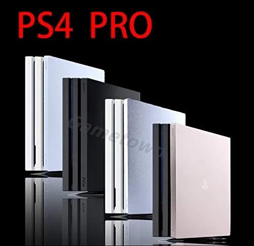Vista 3 de Carcasa de repuesto para consola PS4 Pro, color blanco