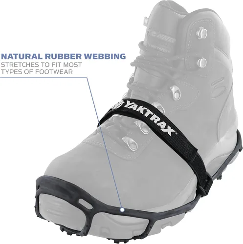 Vista 6 de Yaktrax Spikes para caminar sobre hielo y nieve (1 par)
