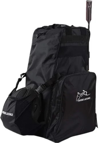 Vista 4 de Bolsa ecuestre profesional Bolsa de botas de equitación grande Bolsa de botas altas Bolsa de botas inglesas llevar todas las bolsas
