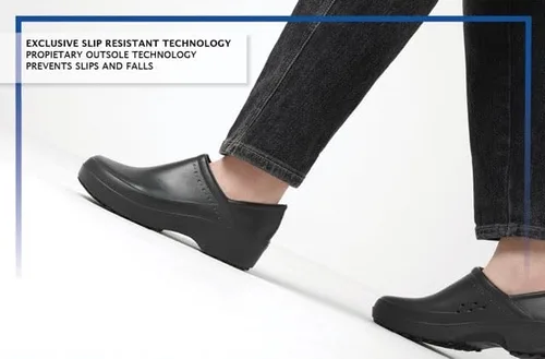 Vista 8 de Shoes for Crews Zuecos de trabajo antideslizantes para mujer, cómodos, antideslizantes, para el servicio de alimentos, hospitalidad, mantenimiento