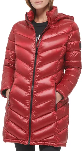 Vista 2 de Calvin Klein Chaqueta ligera y casual con acolchado Chevron para mujer