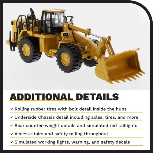 Vista 5 de 1:64 Cat 775E Off-Highway Truck - Diecast Masters - 85696