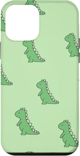 Vista 16 de Lindo dinosaurio verde bebé Dino TRex en verde para mujeres y niñas caso para iPhone 17