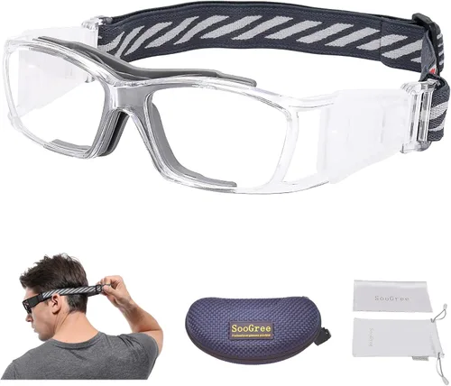 Vista 11 de SooGree Gafas protectoras deportivas para baloncesto para hombres y mujeres