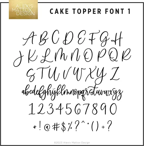 Vista 5 de Decoración Personalizada para Tarta de Cumpleaños/Decoración de Script Personalizada para Tarta de Cumpleaños y Fiesta/Decoración Personalizable