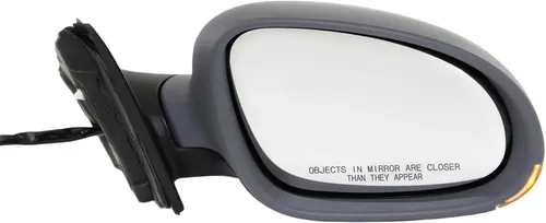 Vista 43 de Garage-Pro Espejo lateral del conductor para Volkswagen Beetle 1968-1977 Chrome Sedan