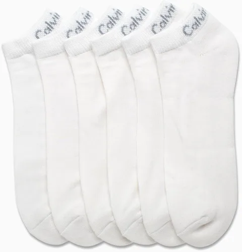 Vista 38 de Calvin Klein Calcetines para hombre, mezcla de algodón, acolchados, sin talla, forro de calcetines atléticos (6 unidades)