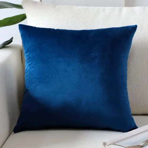 Vista 10 de Artscope Fundas de Almohada de Terciopelo de Lujo Fundas de Almohadas Cuadradas Decorativas Fundas de Cojines Suaves Sólidas para Sofá de Sala Sofá