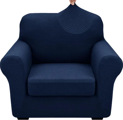 Vista 111 de XINEAGE Funda de diván para sofá en forma de L, fundas de sofá modular para mascotas, funda de asiento de sofá antideslizante lavable, fundas