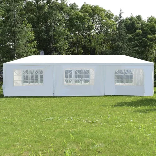 Vista 3 de 10'x30' Canopy Fiesta Boda Tienda al aire libre Pesado Gazebo Eventos