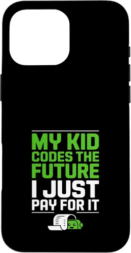 Vista 19 de Robot Team Parent Gift STEM Support Crew Future Engineer Case for iPhone 16