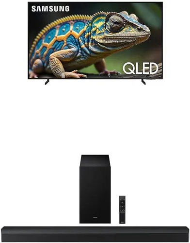 Vista 20 de Samsung - Smart TV QLED 4K de 43 pulgadas de la serie Q60D, Quantum HDR, con Object Tracking Sound Lite, Motion Xcelerator, diseño delgado, Gaming