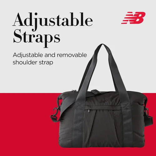 Vista 4 de Concept One New Balance - Bolsa de viaje mediana para mujer con asas de transporte y correa para el hombro