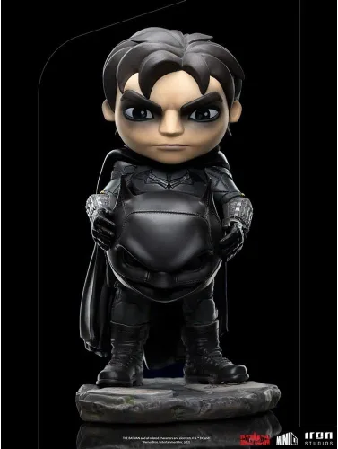 Vista 6 de Iron Studios - Estatua de PVC desenmascarada de Minico The Batman