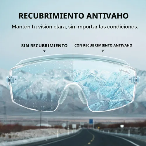 Vista 3 de UKNOW Gafas de seguridad sobre anteojos, gafas de seguridad antivaho ANSI Z87.1, gafas protectoras ajustables