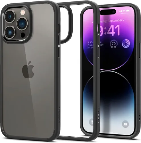 Vista 24 de Spigen Funda para iPhone 12 Mini, ultra híbrida, sin anillo magnético, antiamarilleo, transparente