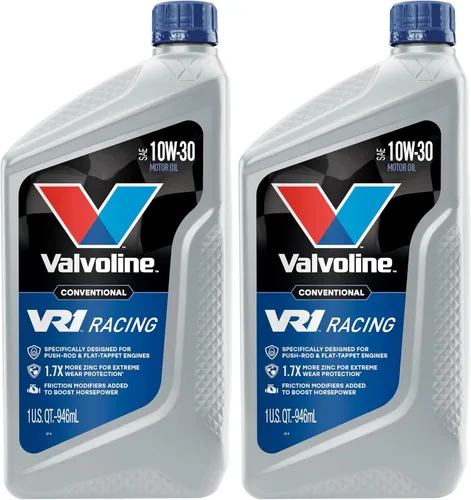 Vista 19 de Aceite de motor Valvoline VR1 Racing SAE 10W-30, 1 cuarto de galón