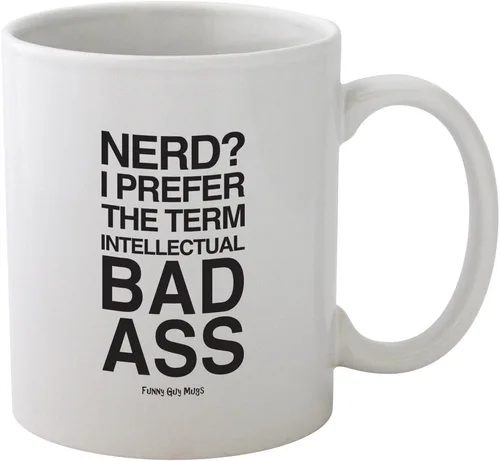 Vista 12 de Funny Guy Mugs - Taza de 11 onzas, Negro
