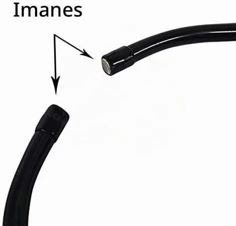 Vista 4 de MOMOMAGE Soporte para micrófono de cuello (bloqueo) Trucos de magia para magos Accesorios de escenario ilusiones Gimmick Fun Soporte mágico