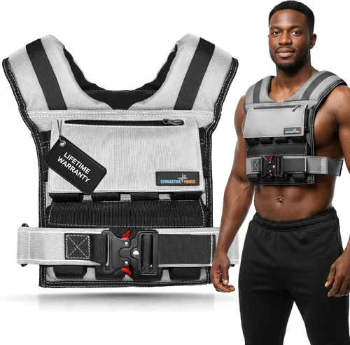 Vista 13 de Weighted Vest Adjustable for Men and Women – Workout Weight Training Vest for Fitness, Running, Strength, Exercise & Cross Training