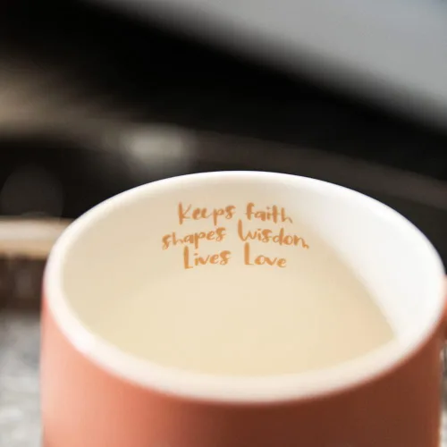 Vista 5 de COLLECTIVE HOME - Taza de café, taza de té de cerámica familiar, regalo divertido para el día de la madre/padre, 16 oz, apta para lavavajillas y Mimi