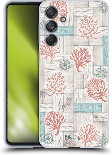 Vista 14 de Head Case Designs Officially Licensed Paul Brent Agate Mermaid Coastal Soft Gel Case Compatible with Samsung Galaxy M55 5G