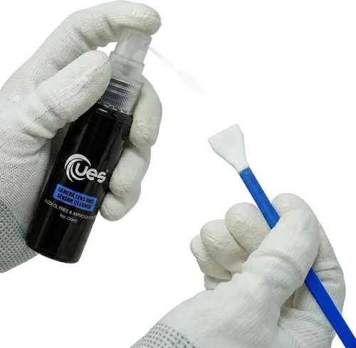 Vista 3 de UES 21 en 1 Kit de limpieza profesional de cámara APS-C con estuche de viaje duro Lens & Sensor Cleaner, Air Blower, Lens Cleaning Pen, Microfiber